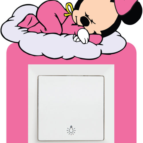 Minnie 1 stiker oko prekidaca